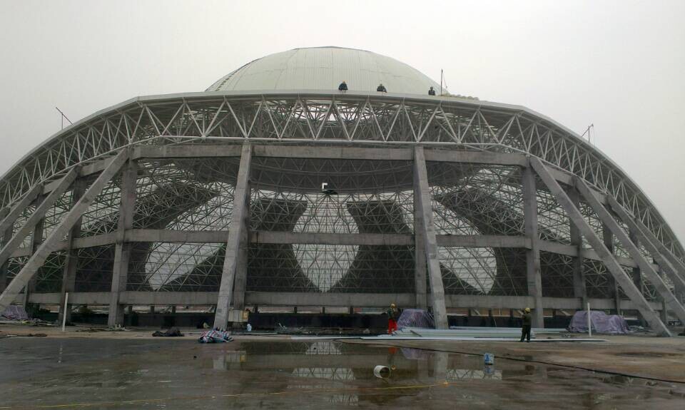 平顶山温泉馆网架工程